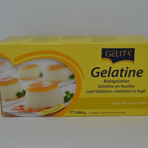 Gelatina en láminas